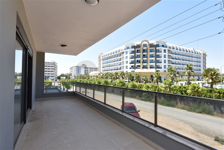 شقة غرفتين وصالة - ضمن مجمع حديث - قريبة من البحر - في كارجي جاك / الانيا 