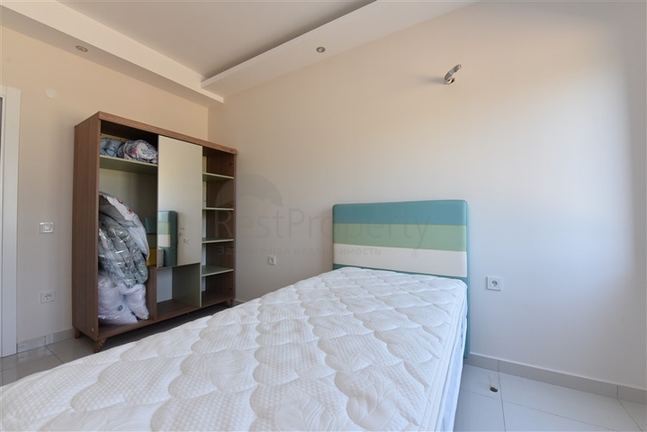 شقة غرفتين وصالة - ضمن مجمع حديث - قريبة من البحر - في كارجي جاك / الانيا 