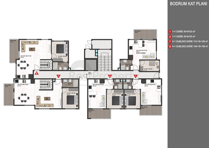 بالاقساط دون فوائد - مجمع سكني حديث قيد الانشاء - كارجي جاك / الانيا 