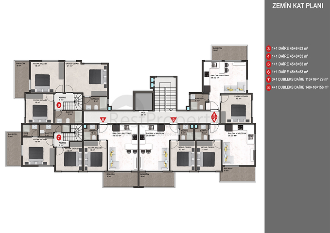 بالاقساط دون فوائد - مجمع سكني حديث قيد الانشاء - كارجي جاك / الانيا 