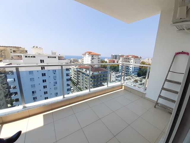 اطلالة بحر -طابق مرتفع - شقة مفروشة غرفة وصالة - مهموتلار /الانيا 