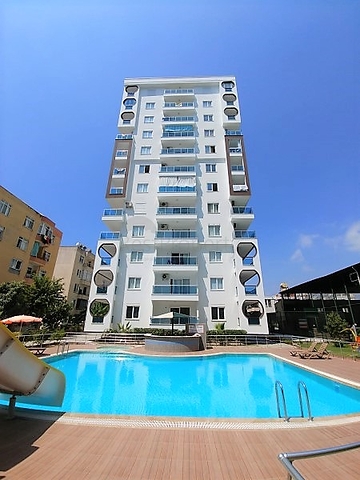 اطلالة بحر -طابق مرتفع - شقة مفروشة غرفة وصالة - مهموتلار /الانيا 