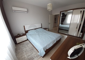 اطلالة بحر -طابق مرتفع - شقة مفروشة غرفة وصالة - مهموتلار /الانيا 