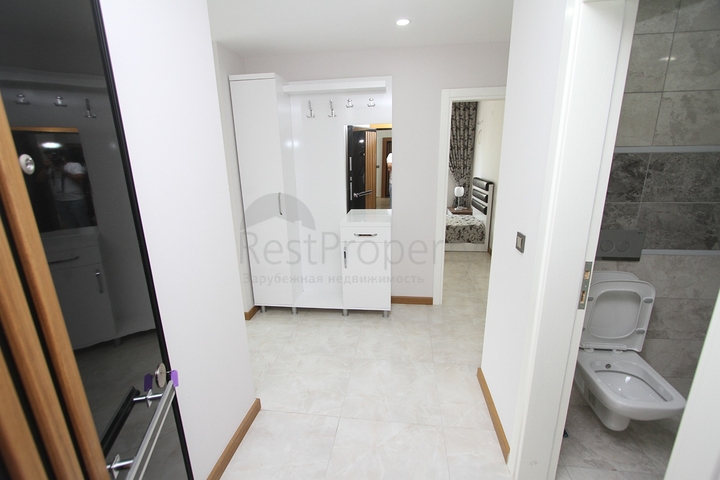 شقة مفروشة - غرفتين وصالة ضمن مجمع حديث -بسعر مناسب - مهموتلار / الانيا 