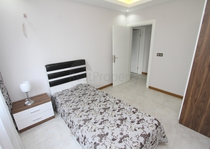 شقة مفروشة - غرفتين وصالة ضمن مجمع حديث -بسعر مناسب - مهموتلار / الانيا 