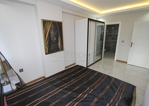 شقة مفروشة - غرفتين وصالة ضمن مجمع حديث -بسعر مناسب - مهموتلار / الانيا 