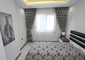 شقة مفروشة - غرفتين وصالة ضمن مجمع حديث -بسعر مناسب - مهموتلار / الانيا 