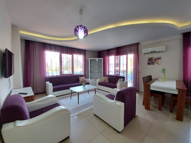 شقة مفروشة ضمن مجمع سكني حديث في مهموتلار /الانيا 