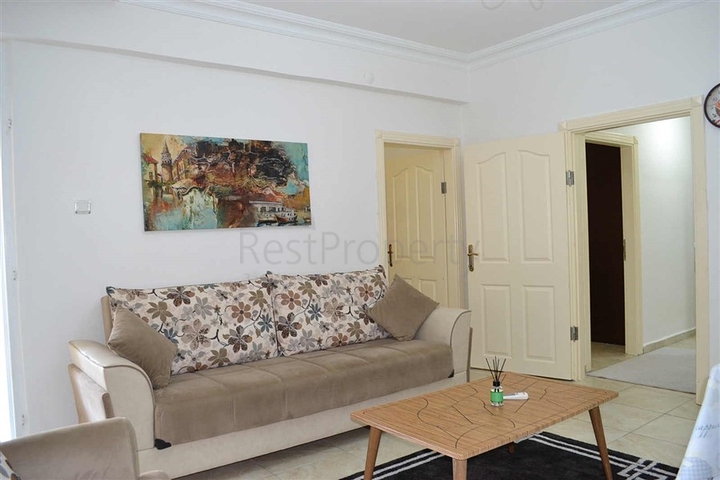 بسعر منافس جدا - شقة مفروشة غرفتين وصالة -قريبة من البحر -مهموتلار / الانيا 