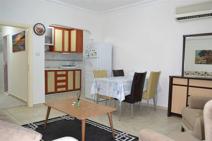 بسعر منافس جدا - شقة مفروشة غرفتين وصالة -قريبة من البحر -مهموتلار / الانيا 