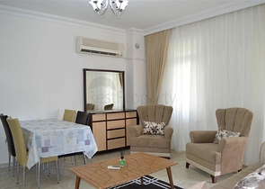 بسعر منافس جدا - شقة مفروشة غرفتين وصالة -قريبة من البحر -مهموتلار / الانيا 