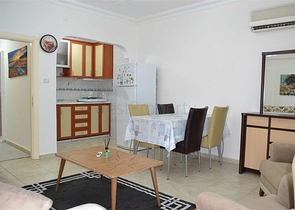 بسعر منافس جدا - شقة مفروشة غرفتين وصالة -قريبة من البحر -مهموتلار / الانيا 