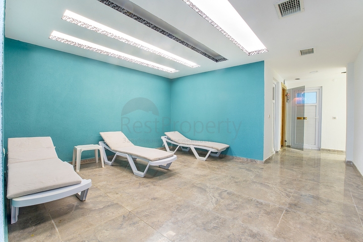 طابق مرتفع -اطلالة بحر - شقة مفروشة غرفتين وصالة - في مهموتلار / الانيا 