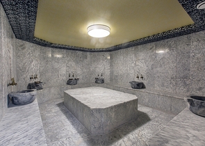 طابق مرتفع -اطلالة بحر - شقة مفروشة غرفتين وصالة - في مهموتلار / الانيا 