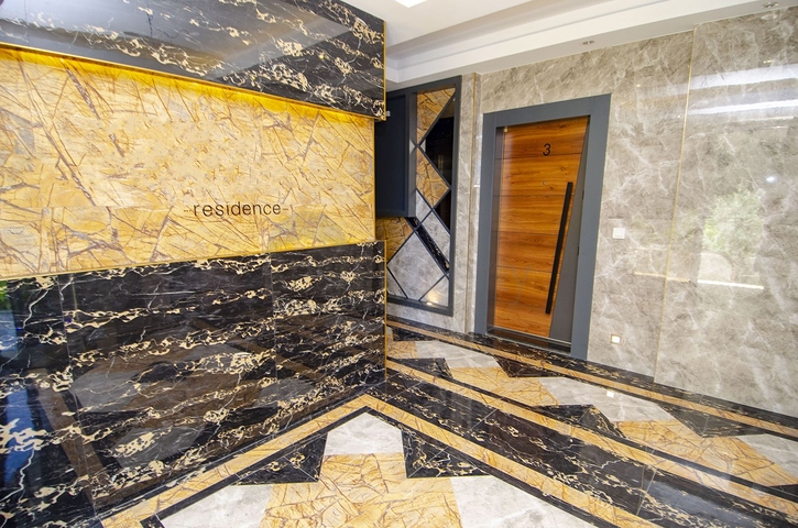 شقق 2 + 1 في مجمع بجوار قناة بواشاي في ليمان كونيالتي