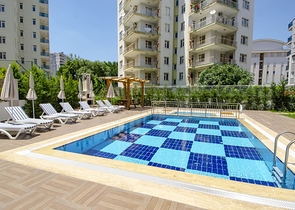 شقق 2 + 1 في مجمع بجوار قناة بواشاي في ليمان كونيالتي