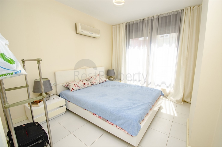 شقة 2 + 1 مع أثاث في هورما كونيالتي