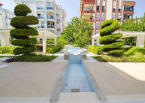 شقة 2 + 1 مع أثاث في هورما كونيالتي