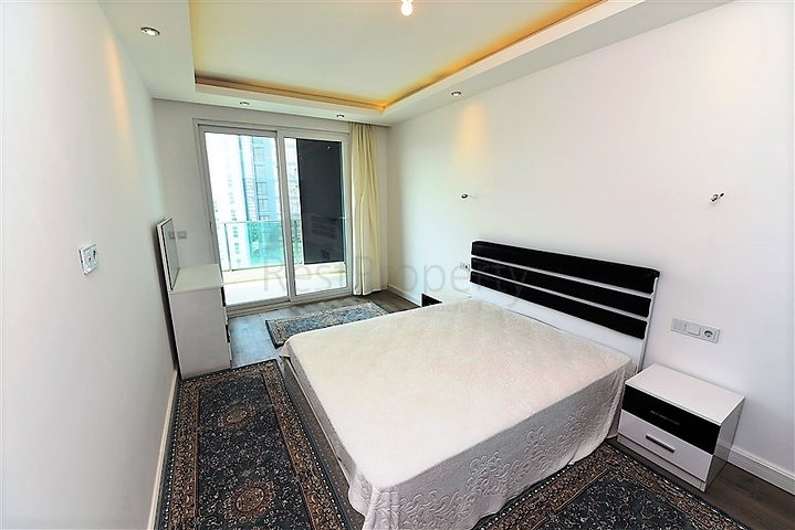 مجمع فاخر - قريب من البحر - غرفة وصالة - مهموتلار / الانيا 