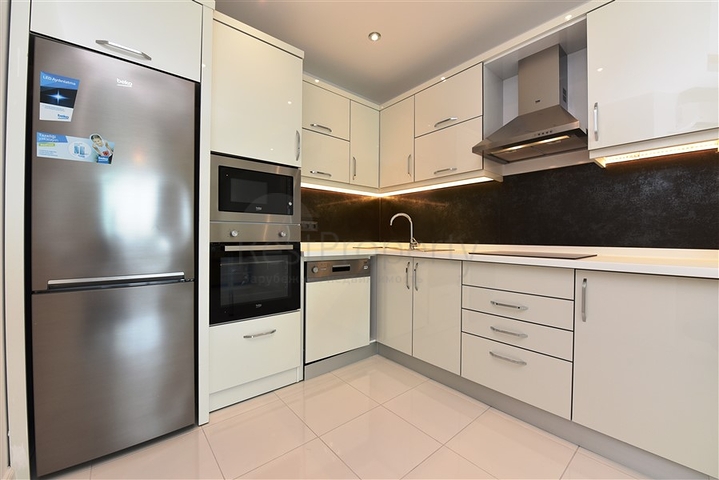 مجمع فاخر - قريب من البحر - غرفة وصالة - مهموتلار / الانيا 