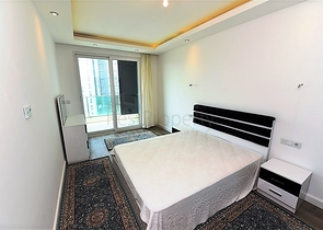 مجمع فاخر - قريب من البحر - غرفة وصالة - مهموتلار / الانيا 