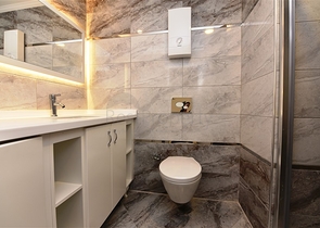 مجمع فاخر - قريب من البحر - غرفة وصالة - مهموتلار / الانيا 