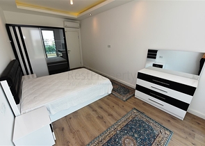 مجمع فاخر - قريب من البحر - غرفة وصالة - مهموتلار / الانيا 