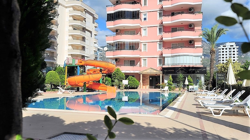 شقة مفروشة - غرفتين وصالة - قريبة من البحر - مهموتلار / الانيا 