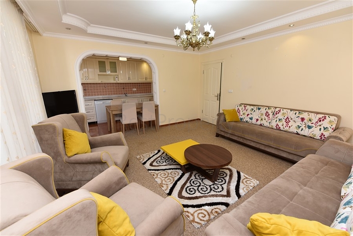 شقة مفروشة - غرفتين وصالة - قريبة من البحر - مهموتلار / الانيا 