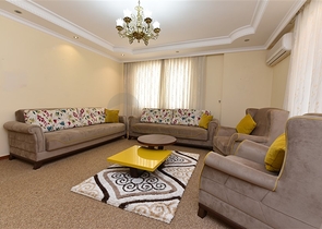 شقة مفروشة - غرفتين وصالة - قريبة من البحر - مهموتلار / الانيا 