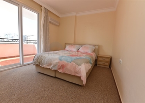 شقة مفروشة - غرفتين وصالة - قريبة من البحر - مهموتلار / الانيا 