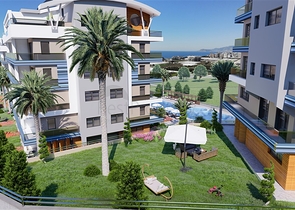 فرصتك في تملك منزل الاحلام - باطلالة بحرية - مجمع قيد الانشاء -بالاقساط / كارجي جاك / الانيا 