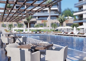 فرصتك في تملك منزل الاحلام - باطلالة بحرية - مجمع قيد الانشاء -بالاقساط / كارجي جاك / الانيا 