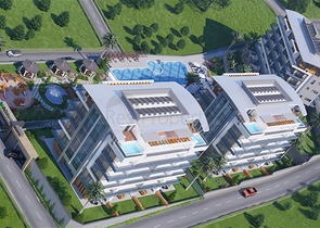 فرصتك في تملك منزل الاحلام - باطلالة بحرية - مجمع قيد الانشاء -بالاقساط / كارجي جاك / الانيا 