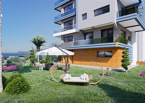 فرصتك في تملك منزل الاحلام - باطلالة بحرية - مجمع قيد الانشاء -بالاقساط / كارجي جاك / الانيا 