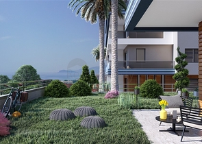 فرصتك في تملك منزل الاحلام - باطلالة بحرية - مجمع قيد الانشاء -بالاقساط / كارجي جاك / الانيا 