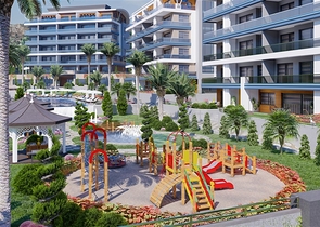 فرصتك في تملك منزل الاحلام - باطلالة بحرية - مجمع قيد الانشاء -بالاقساط / كارجي جاك / الانيا 