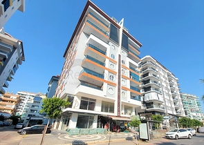 بسعر مغري - شقة مفروشة قريبة من البحر -2 غرفة وصالة - مهموتلار / الانيا 