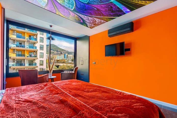 تصميم داخلي انيق - موقع استراتيجي مميز - شقة مؤثثة 1+1 - في مركز الانيا 