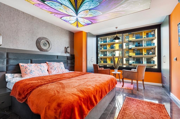 تصميم داخلي انيق - موقع استراتيجي مميز - شقة مؤثثة 1+1 - في مركز الانيا 