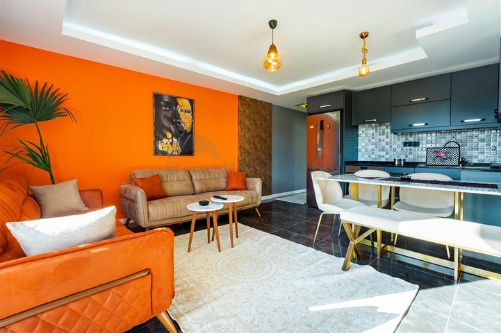 تصميم داخلي انيق - موقع استراتيجي مميز - شقة مؤثثة 1+1 - في مركز الانيا 