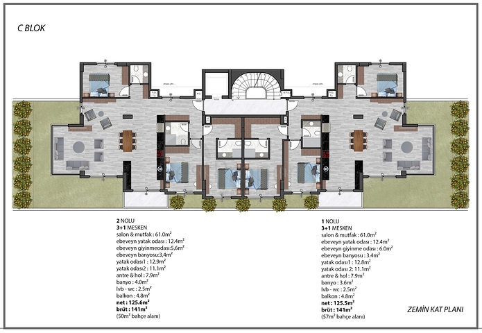 استثمر في المكان الانسب - مجمع سكني قيد الانشاء - تسهيلات بالسداد - في منطقة اوبا / الانيا 
