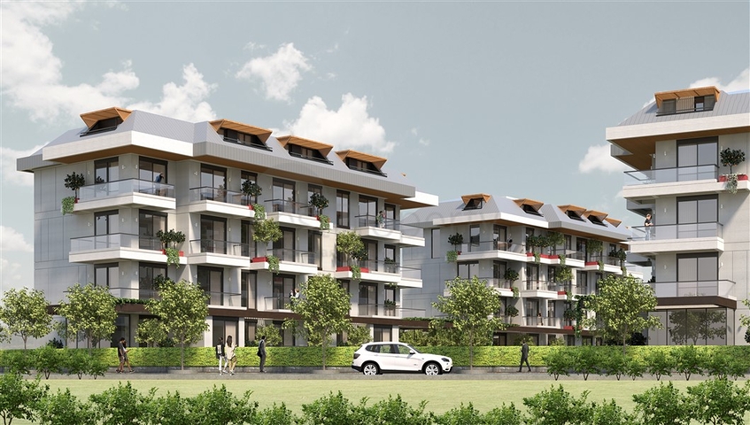 استثمر في المكان الانسب - مجمع سكني قيد الانشاء - تسهيلات بالسداد - في منطقة اوبا / الانيا 