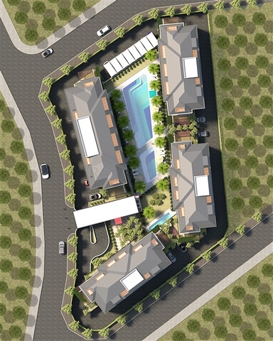 استثمر في المكان الانسب - مجمع سكني قيد الانشاء - تسهيلات بالسداد - في منطقة اوبا / الانيا 