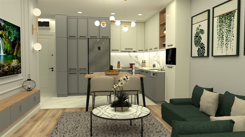 استثمر في المكان الانسب - مجمع سكني قيد الانشاء - تسهيلات بالسداد - في منطقة اوبا / الانيا 