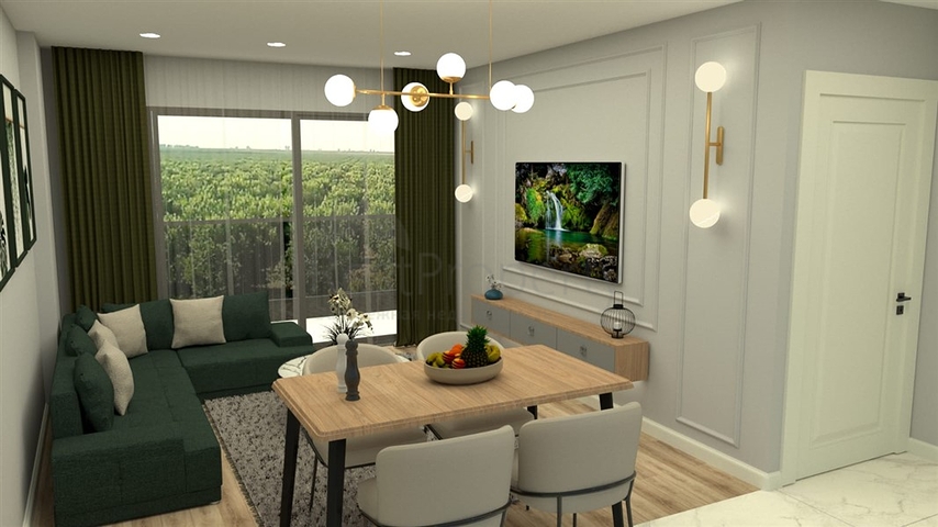 استثمر في المكان الانسب - مجمع سكني قيد الانشاء - تسهيلات بالسداد - في منطقة اوبا / الانيا 