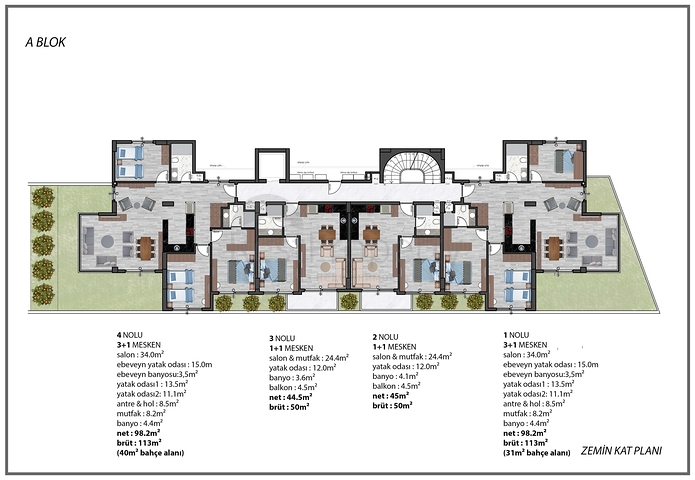 استثمر في المكان الانسب - مجمع سكني قيد الانشاء - تسهيلات بالسداد - في منطقة اوبا / الانيا 