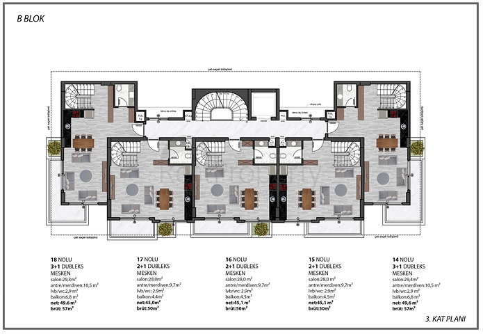 استثمر في المكان الانسب - مجمع سكني قيد الانشاء - تسهيلات بالسداد - في منطقة اوبا / الانيا 