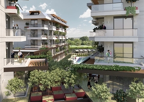 استثمر في المكان الانسب - مجمع سكني قيد الانشاء - تسهيلات بالسداد - في منطقة اوبا / الانيا 