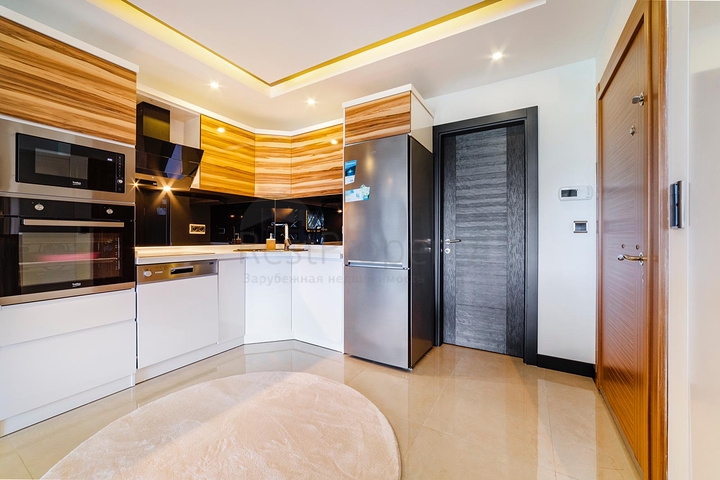 اطلالة بحر - شقة مفروشة  ضمن مجمع فاخر - في كارجي جاك / الانيا 